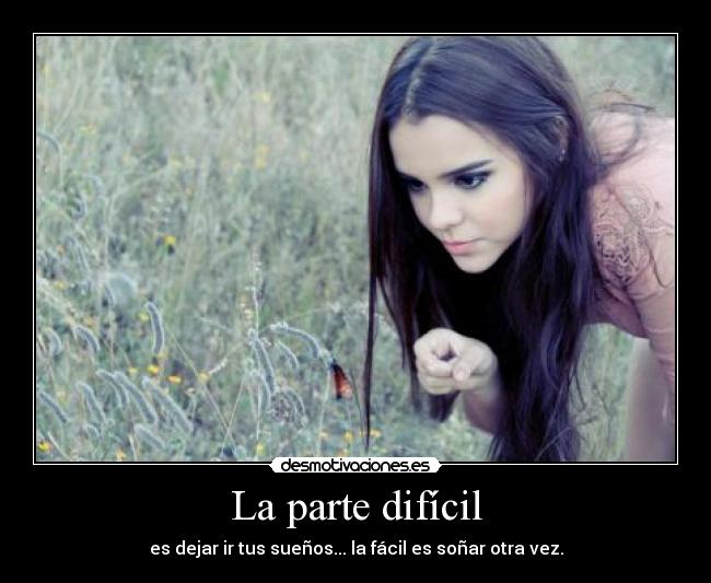 La parte difícil -