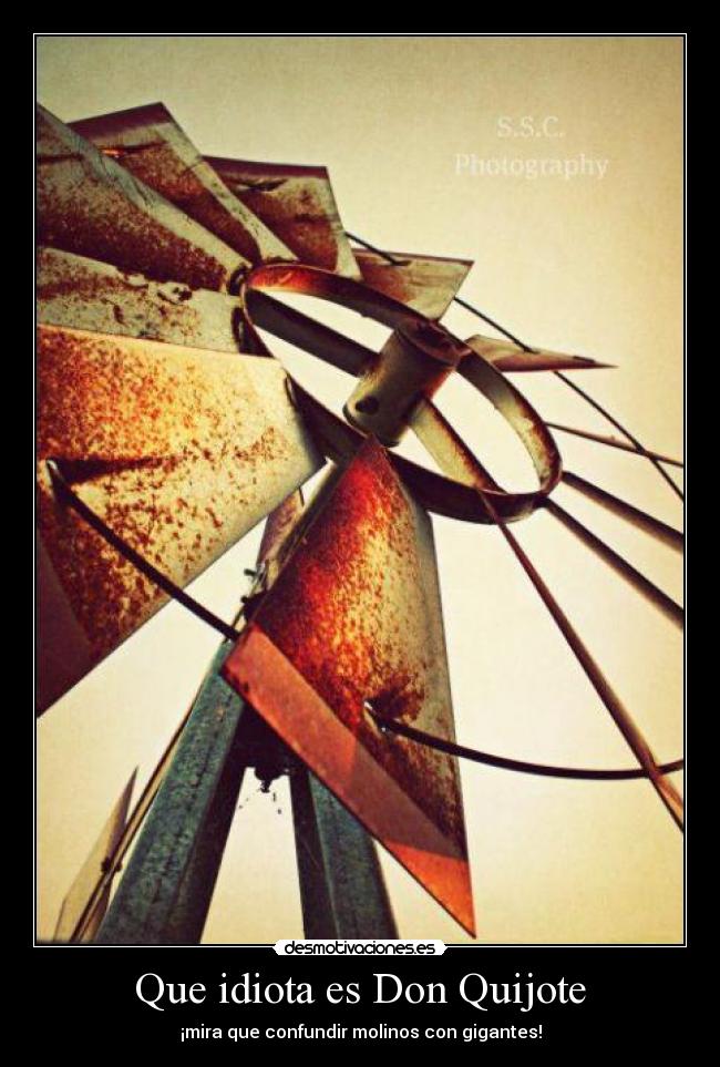 carteles don quijote desmotivaciones