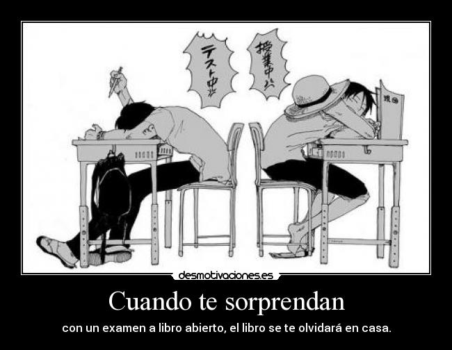 Cuando te sorprendan -