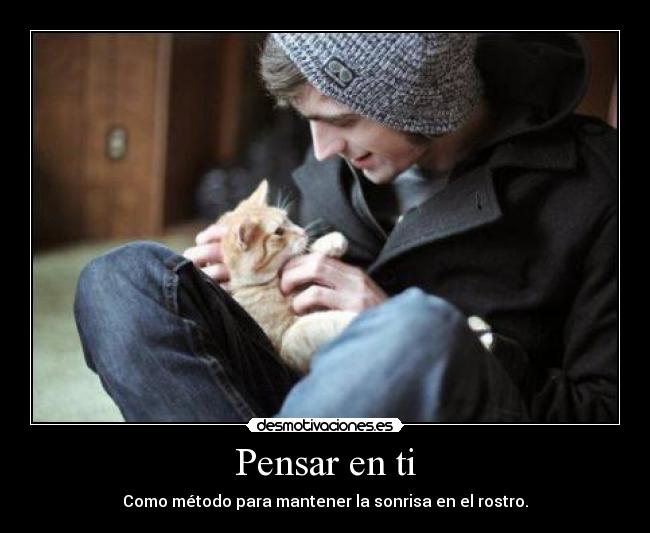 Pensar en ti -
