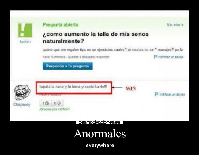 Anormales - everywhere