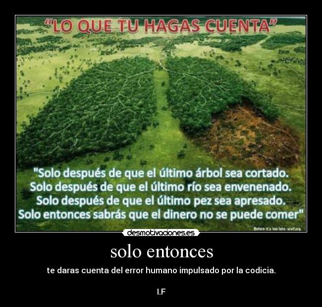 solo entonces - 