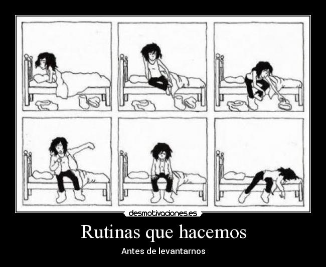 Rutinas que hacemos - 