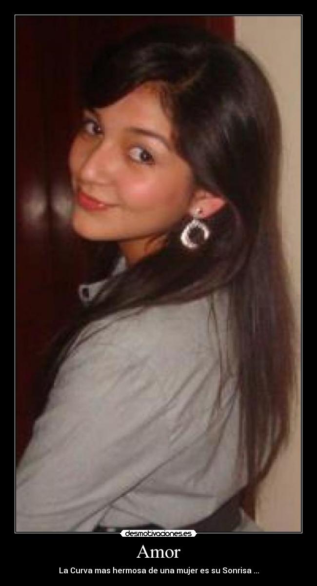 Amor - La Curva mas hermosa de una mujer es su Sonrisa ...