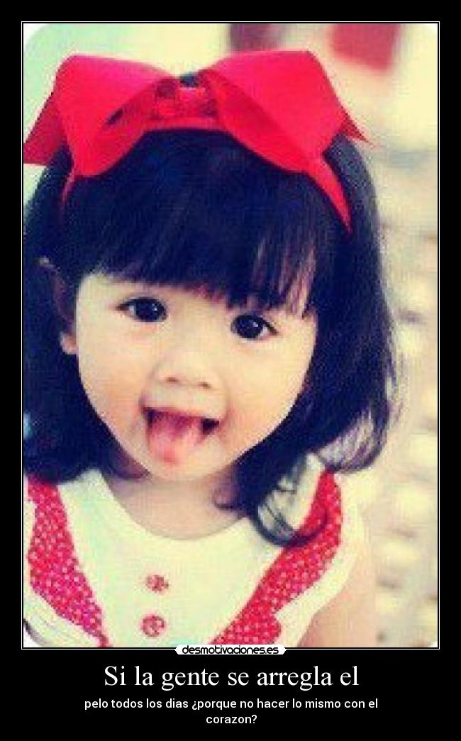 Si la gente se arregla el -