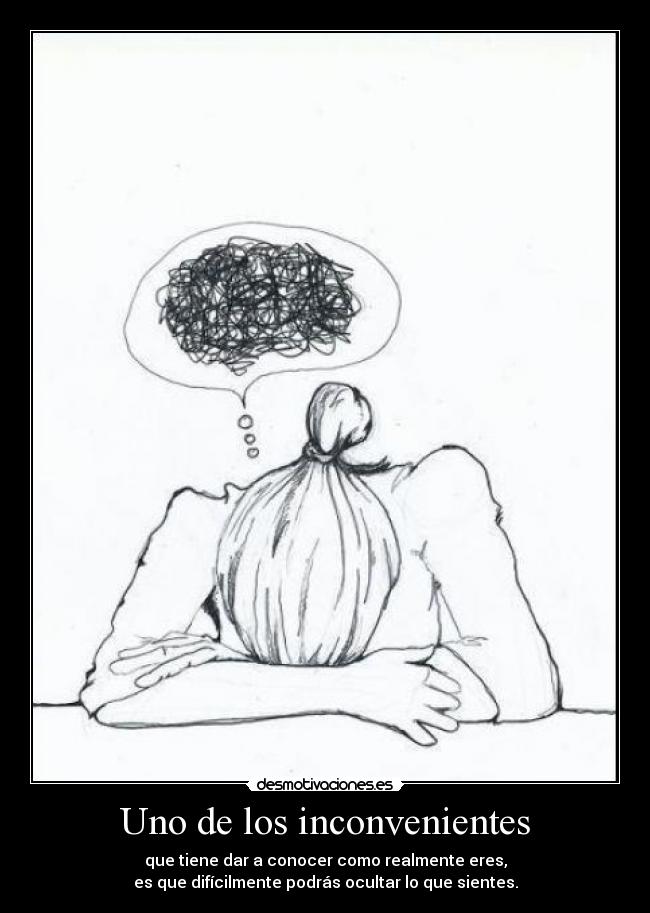 Uno de los inconvenientes - 