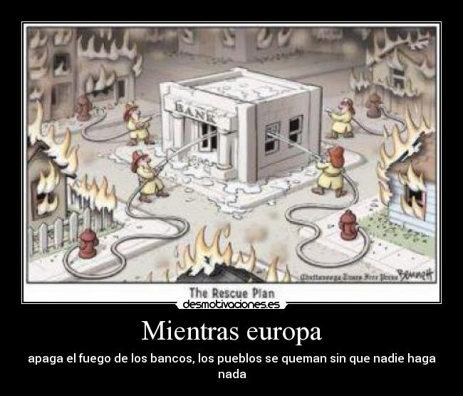Mientras europa -