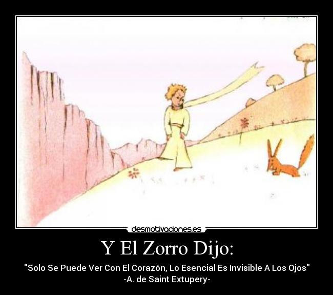 Y El Zorro Dijo: - 