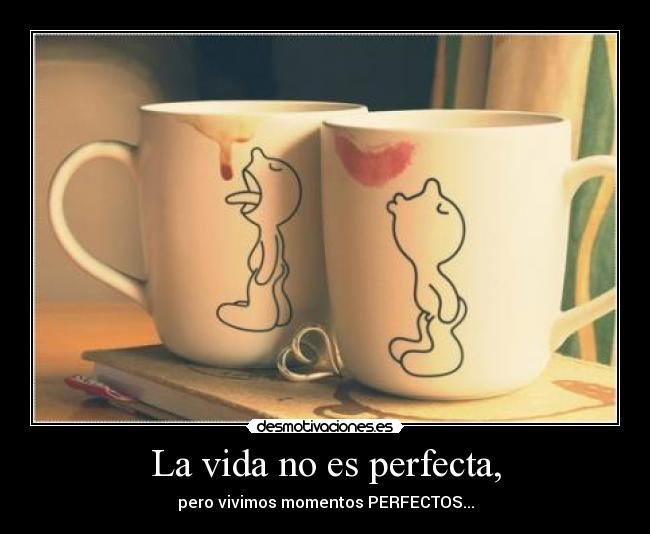 La vida no es perfecta, -