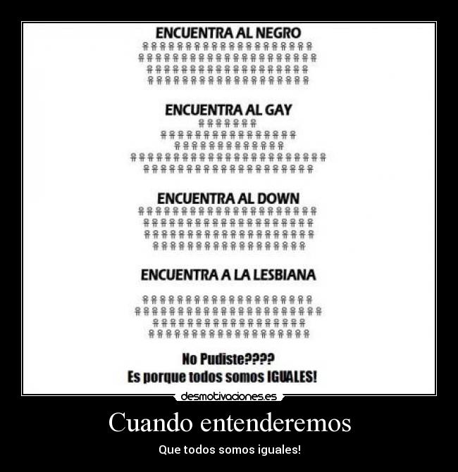 Cuando entenderemos - 