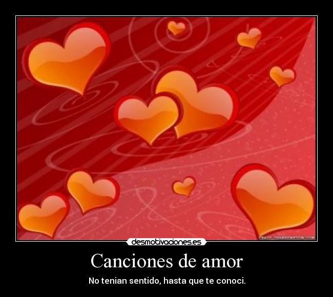 Canciones de amor -