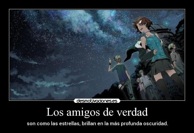 Los amigos de verdad - 