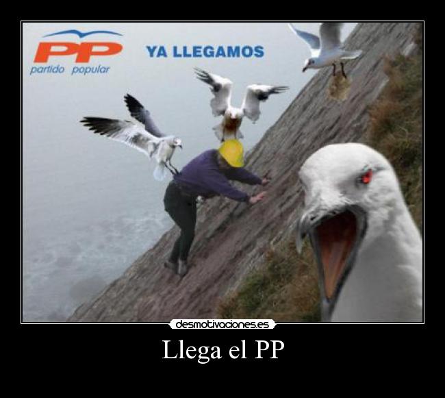 Llega el PP -