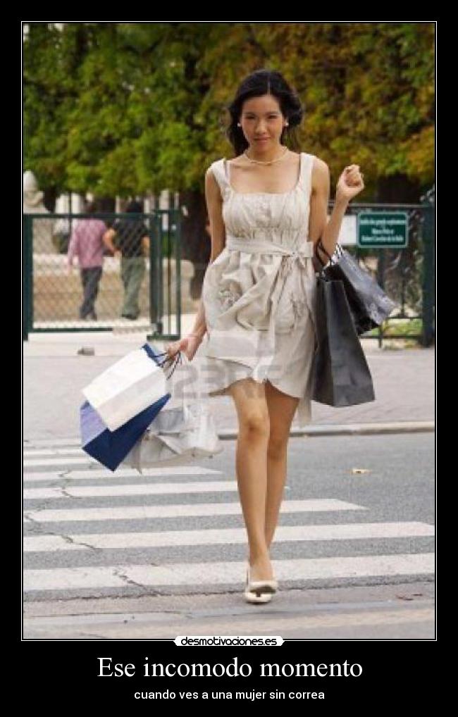 Ese incomodo momento -