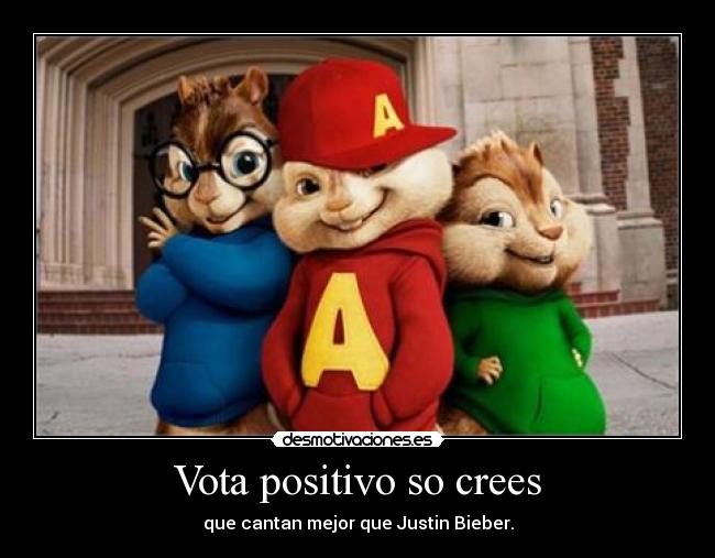 Vota positivo so crees - 