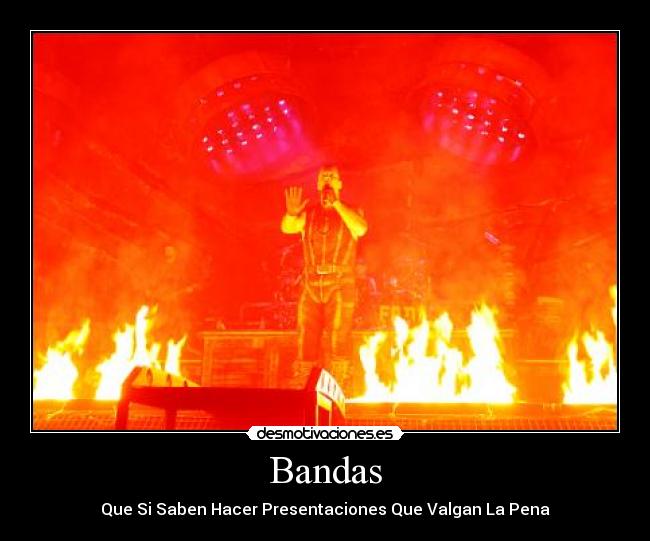 carteles rammstein desmotivaciones