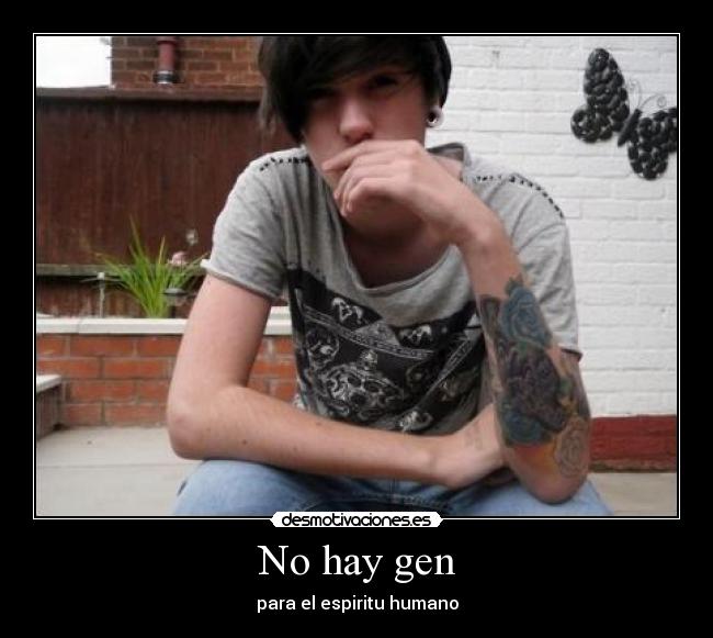 No hay gen - para el espiritu humano