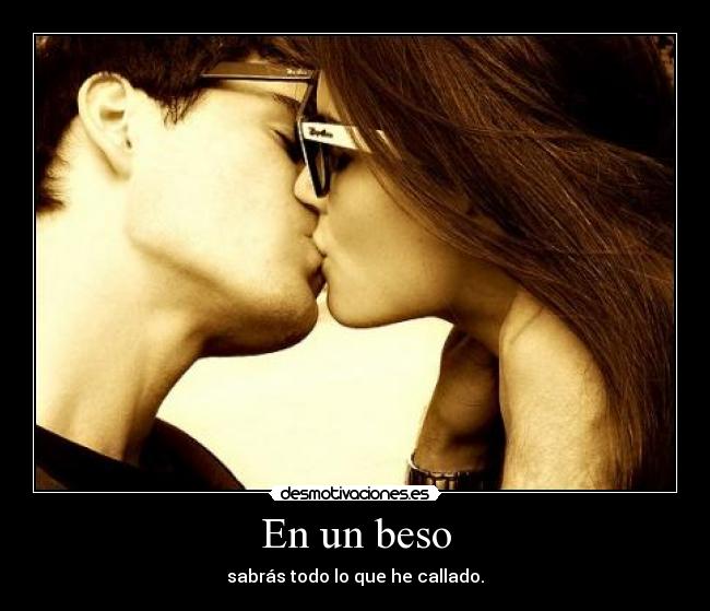 En un beso - 