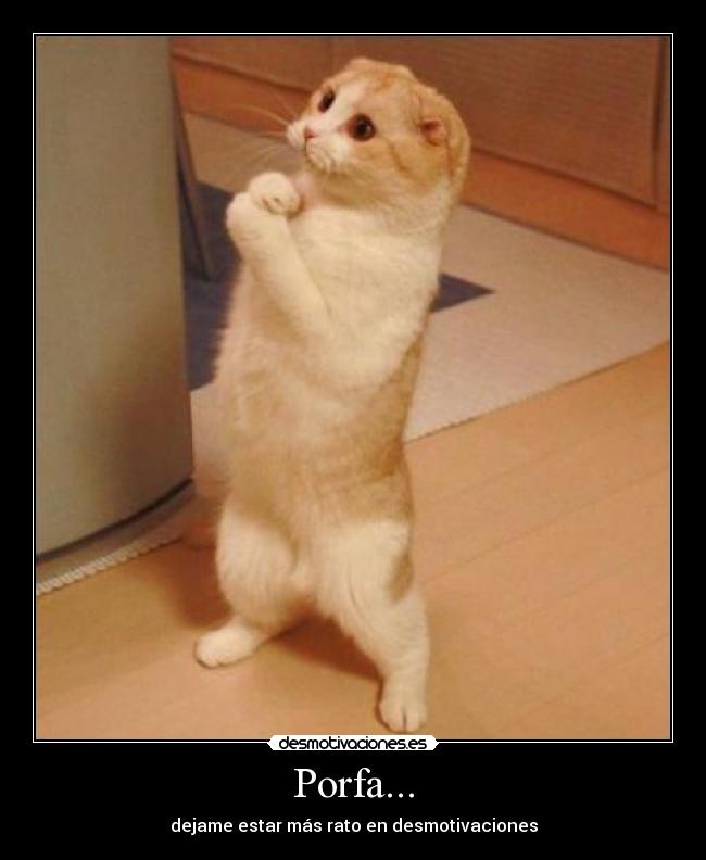 Porfa... - dejame estar más rato en desmotivaciones