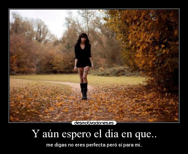 Y aún espero el dia en que.. - 