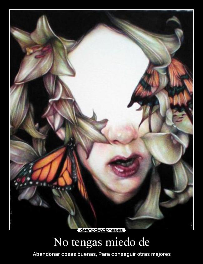 No tengas miedo de -