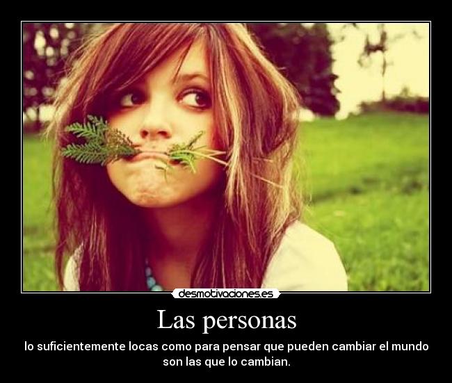 Las personas - 