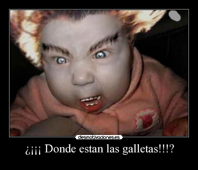 ¿¡¡¡ Donde estan las galletas!!!? - 