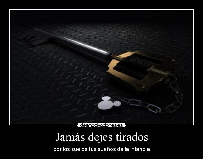 Jamás dejes tirados -