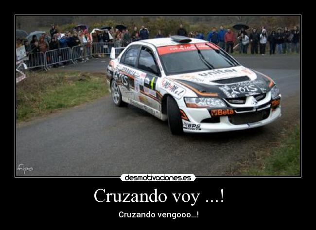 Cruzando voy ...! - 