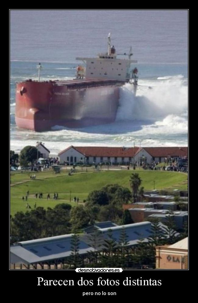 Parecen dos fotos distintas - pero no lo son