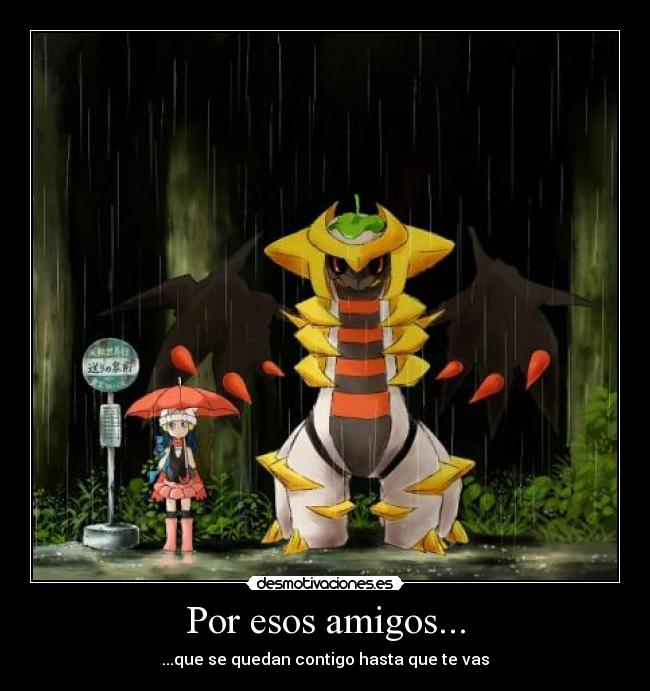 carteles amigos pokemon amigos desmotivaciones