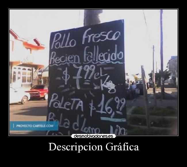 carteles pollo desmotivaciones