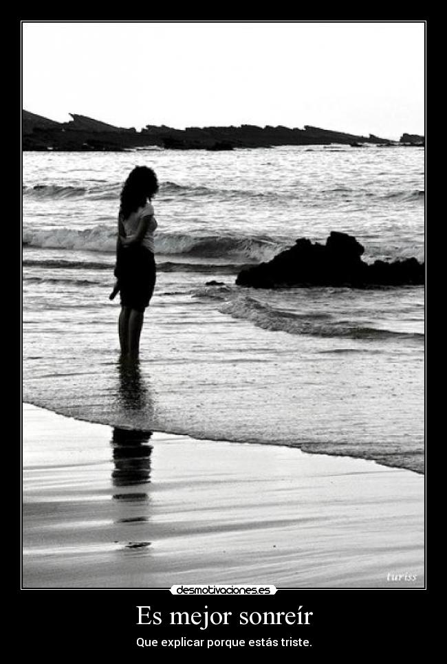 Es mejor sonreír -