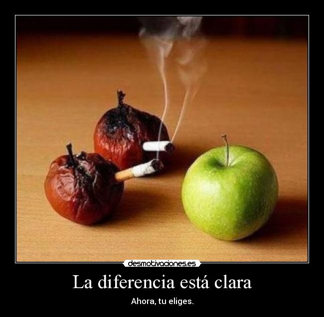 La diferencia está clara -