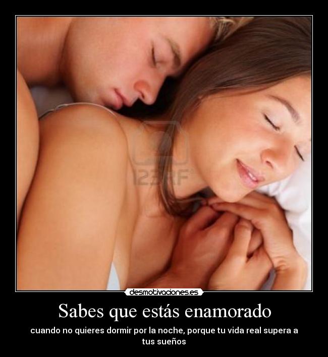 Sabes que estás enamorado - 