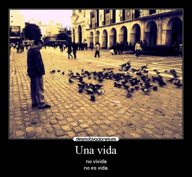 Una vida -