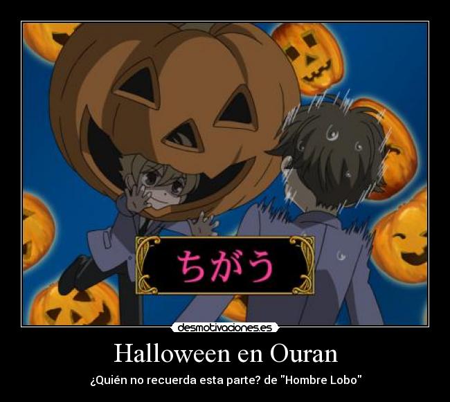 Halloween en Ouran -