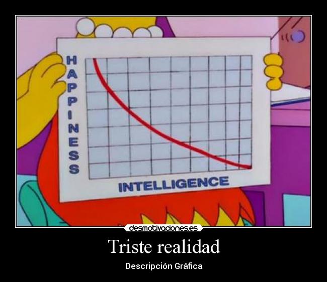 Triste realidad - Descripción Gráfica