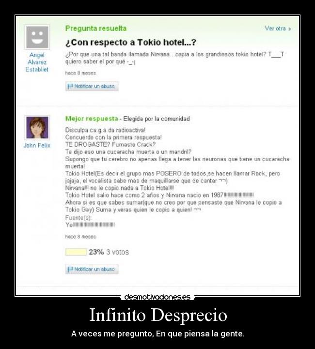 Infinito Desprecio -