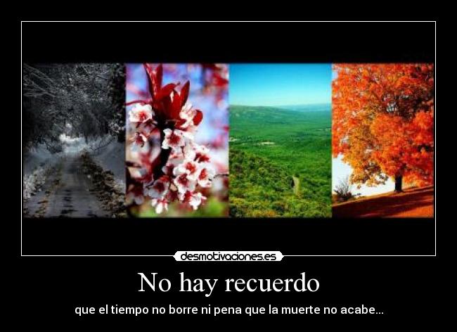 No hay recuerdo -