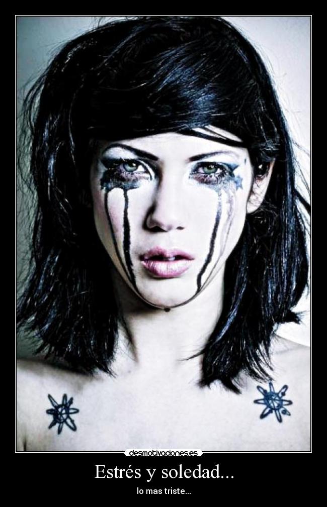Estrés y soledad... -