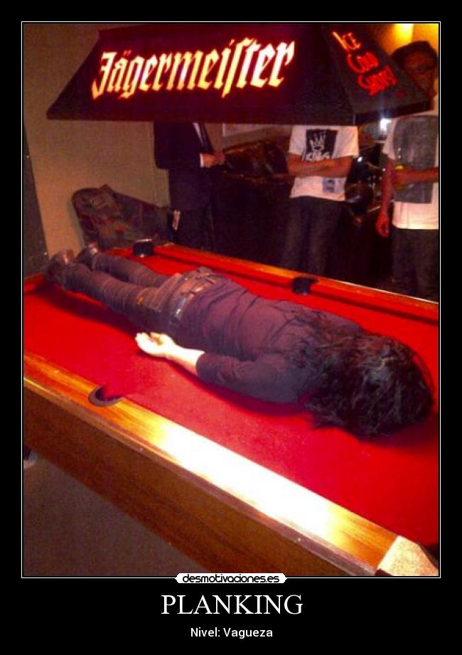 PLANKING - Nivel: Vagueza