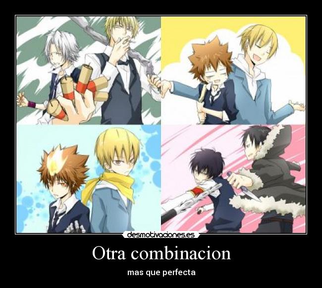 carteles katekyo hitman reborn durarara desmotivaciones