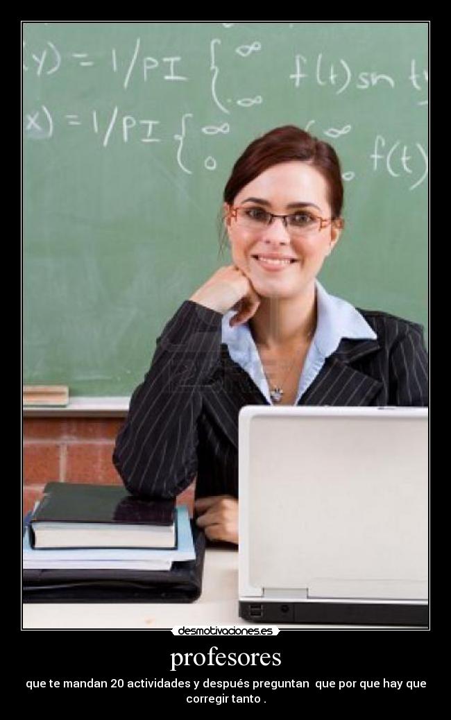 profesores -