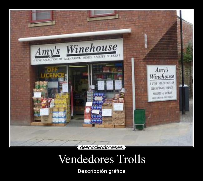 Vendedores Trolls - Descripción gráfica