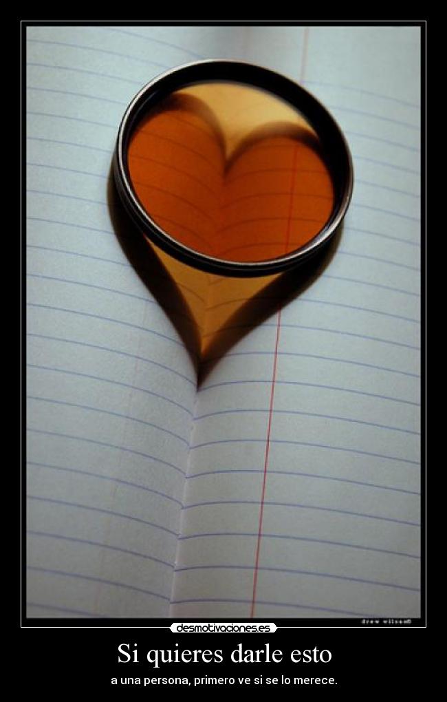 Si quieres darle esto -