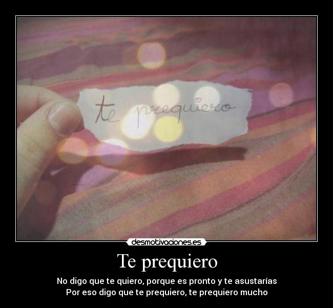 Te prequiero - 