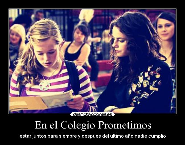 En el Colegio Prometimos -