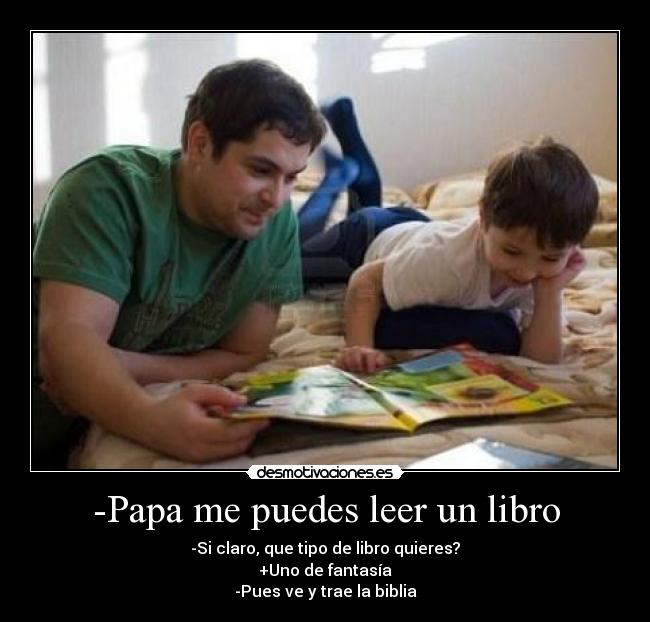 -Papa me puedes leer un libro - 