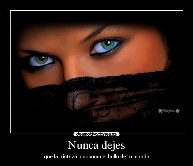 Nunca dejes - 